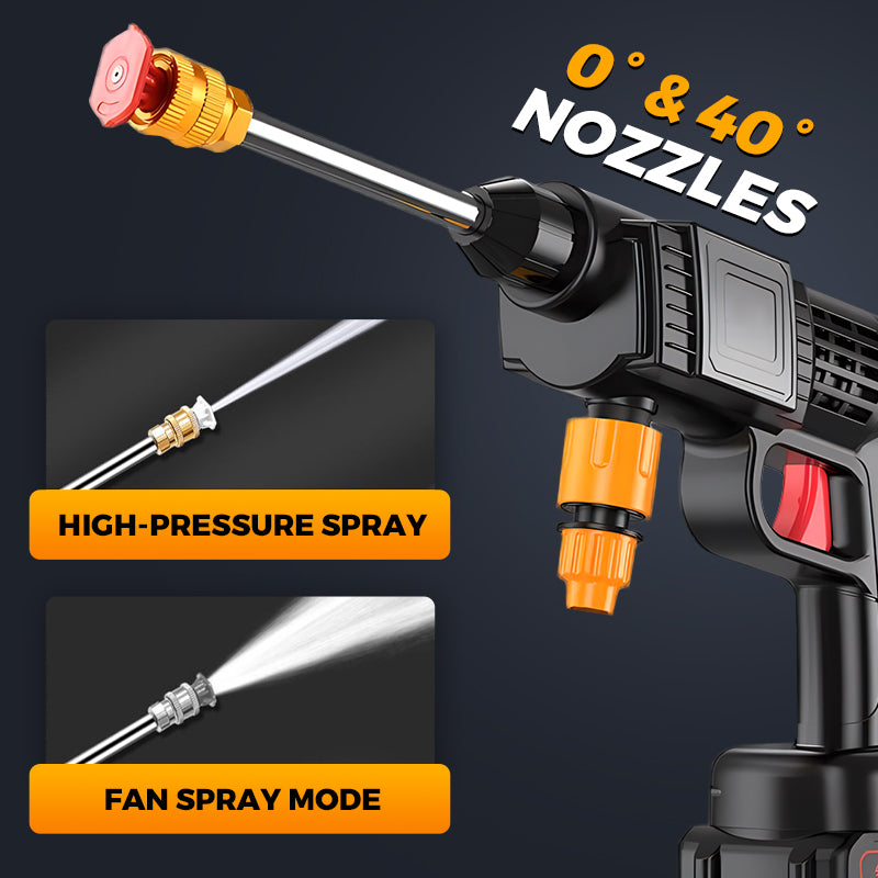 💦 50% OFF INSTANT! 🔥 2026 Cordless Portable Pressure Water Blaster - Multi-Function Cleaning for Cars/Patios/Bikes, Rechargeable & High-Power 🚗✨