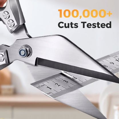 🔥Hot Sale（💥50%OFF）🔥Multifunctional Heavy-Duty Kitchen Shears✂️Bone-Cut Power, Non-Slip Grip🍗