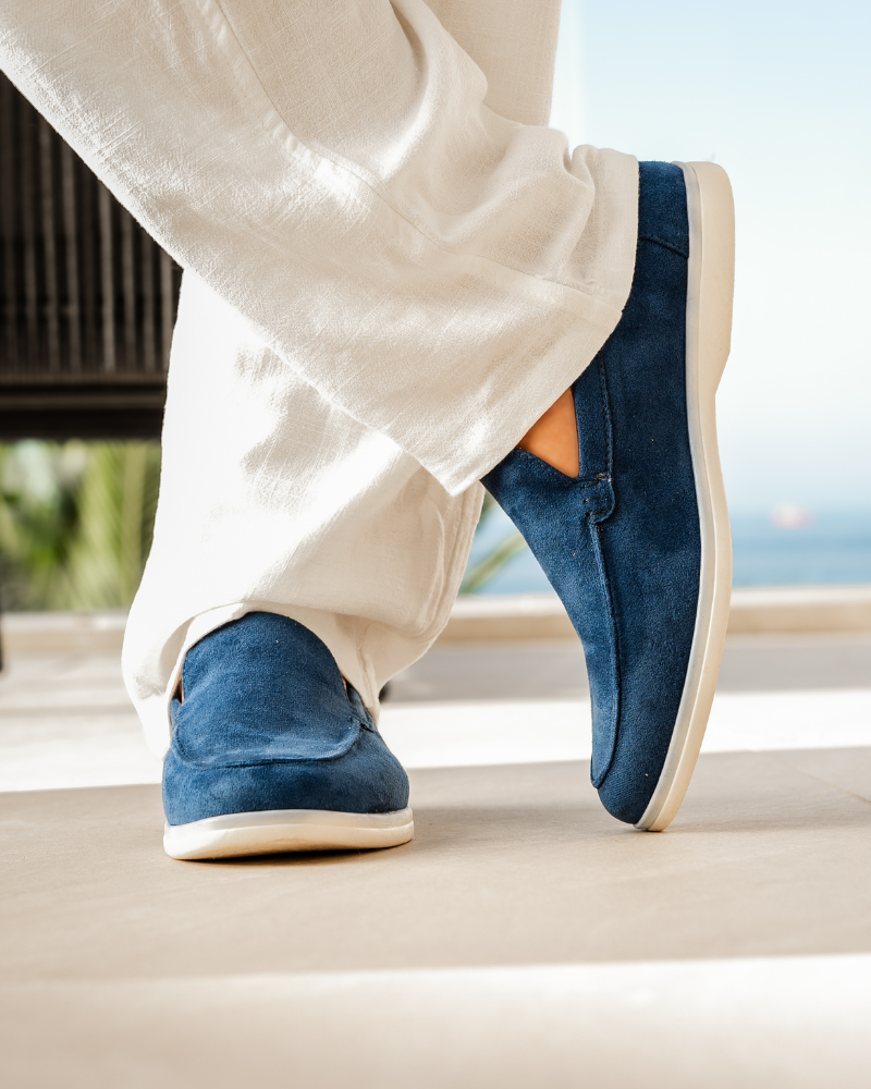 Mocasines de gamuza