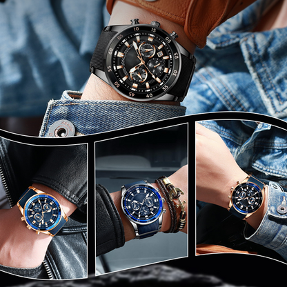 🔥Hot Sale 50% Off🎁Men's Waterproof Multifunctional Quartz Watch