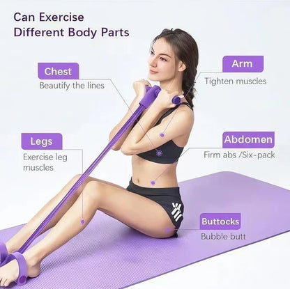 🧘‍♀️2026 Wellness Plan - Enjoy 50% Off💪latest 8-Tube Pedal Resistance Device💝