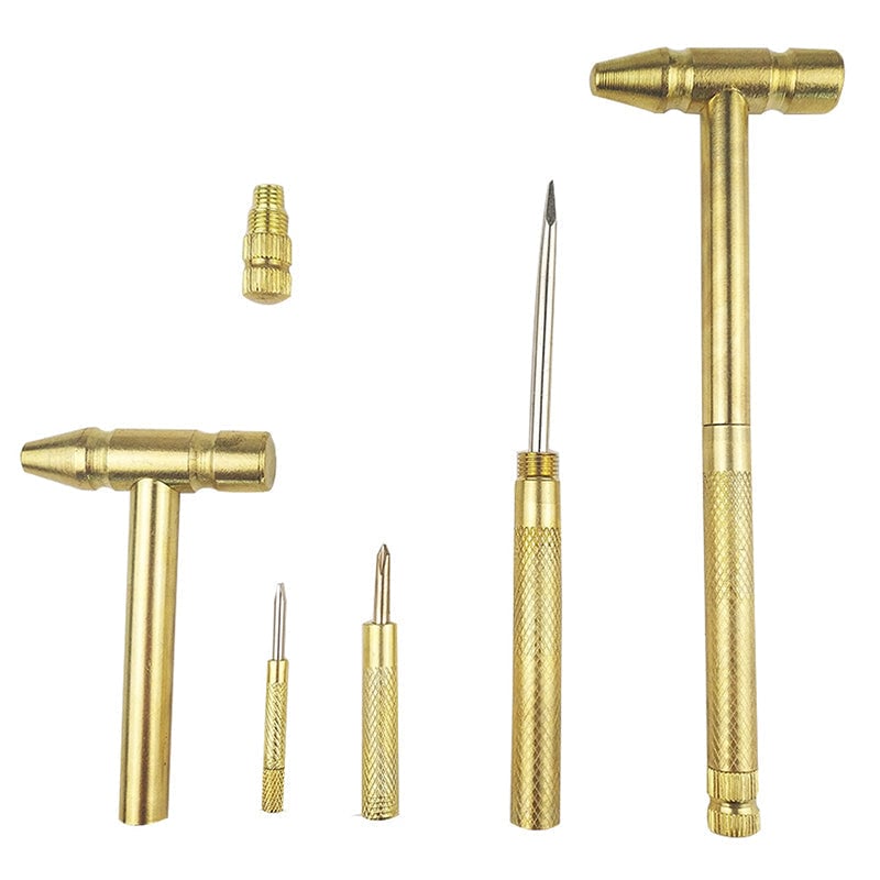 🔥6 in 1 Mini Hammer and Screwdriver Hand Tools Set