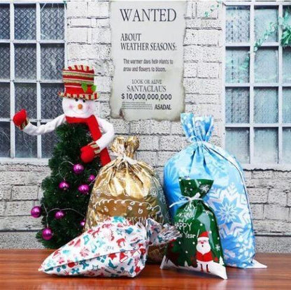 🔥Christmas Sale 49% OFF🎅Drawstring Christmas Gift Bags (Biodegradable)🎁
