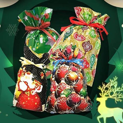 🔥Christmas Sale 49% OFF🎅Drawstring Christmas Gift Bags (Biodegradable)🎁