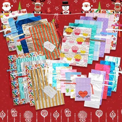 🔥Christmas Sale 49% OFF🎅Drawstring Christmas Gift Bags (Biodegradable)🎁