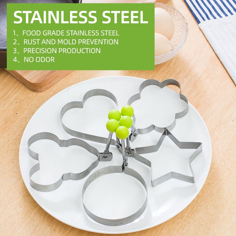 🔥Last Day Sale 49%🔥🎁Stainless Steel Fried Egg Molds