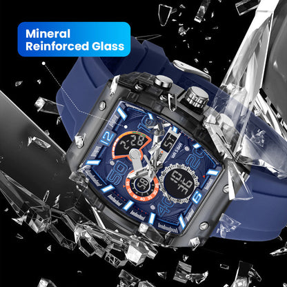 ⚡LED Backlight+Stopwatch Technique💥Smael Technology Style Digital Watch