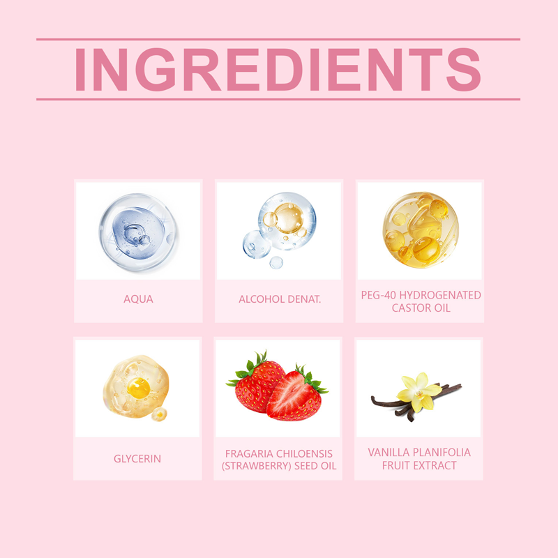 Strawberry Sugar Sweet And Vital Perfume Lasting Fragrance Date Commuting Multi Scene Portable Perfume