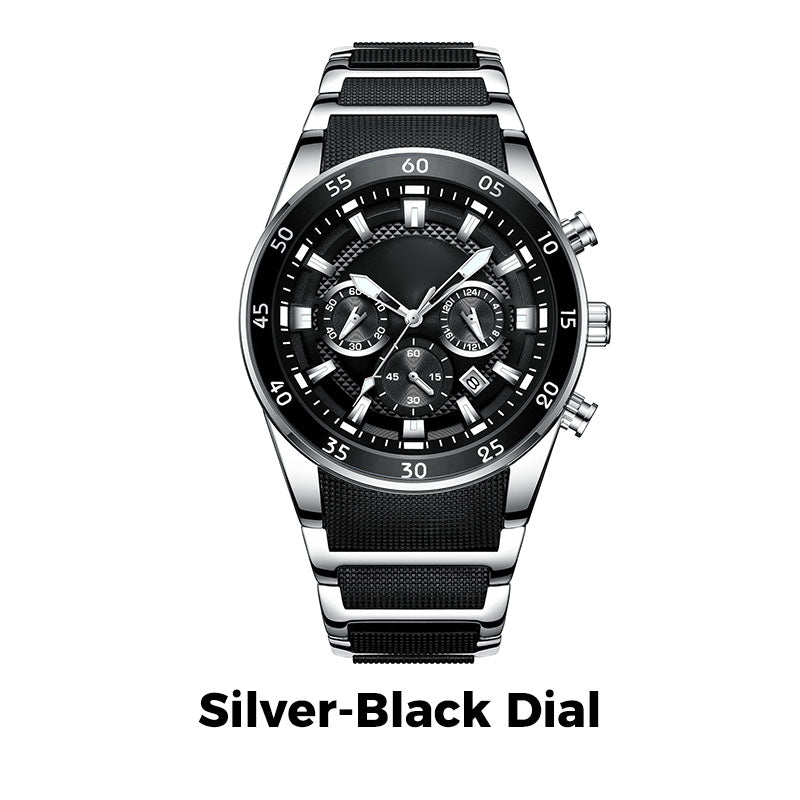 🔥Hot Sale 50% Off🎁Men's Waterproof Multifunctional Quartz Watch