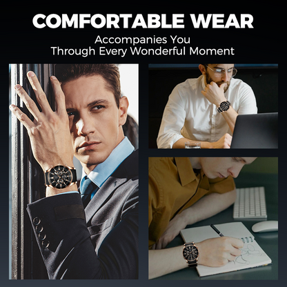 🔥Hot Sale 50% Off🎁Men's Waterproof Multifunctional Quartz Watch