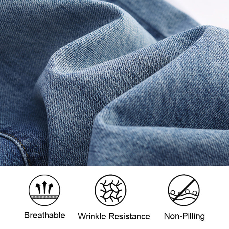 Hot Sale 49% Off👖Tummy Control High-Stretch Jeans - Smooth Waist Panel, Butt-Contouring Pockets, Soft Feel 🍑