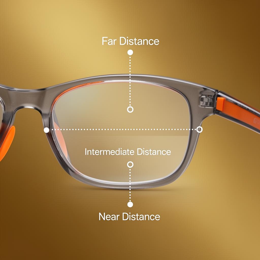 OptiShift Pro — Gafas de enfoque progresivo