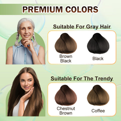 🌈😍Plant Extract Non-damage Hair Dye Cream | Lasts 8 Weeks Without Fading | Suitable For Sensitive Scalp