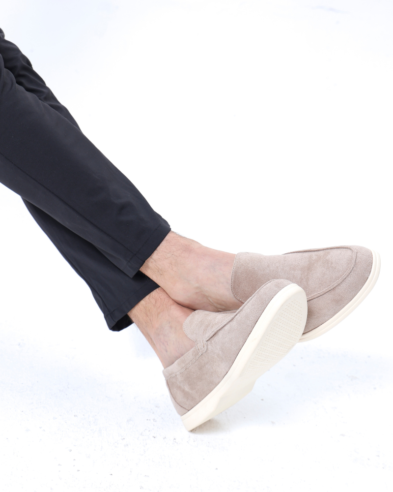 Mocasines de gamuza