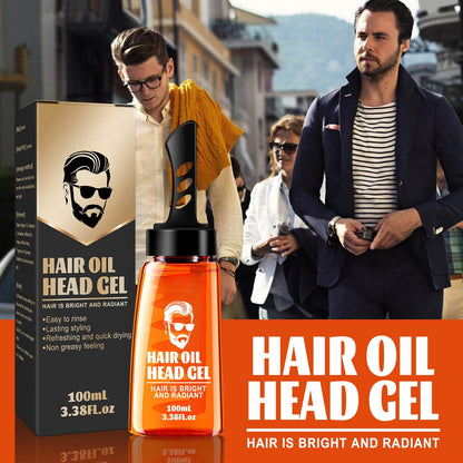 One-comb shaping-Styling Gel Comb | Sweat-Resistant Gel | Non-Greasy Formula