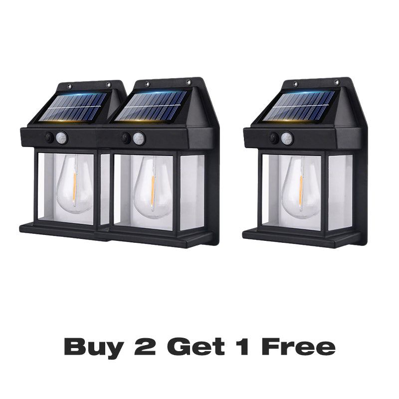 💡SOLAR WALL LIGHT - Motion Sensor & Weatherproof