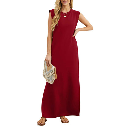 🎉Spring Hot Sale🌿Women Loose Split Wrinkle-Free Long Dress