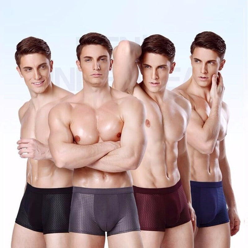✨️Bamboo Fibre Boxer Shorts✨️Moisture Wicking And Sweat Wicking&Antibacterial And Odor Suppressing