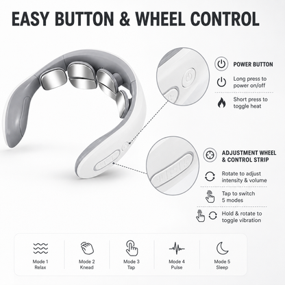 ⏳Time-Limited Special⏰Heated 4D Neck Massager / Portable 4D Neck Relaxer