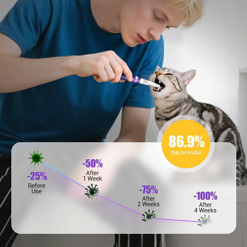 Pet Oral Repair Gel Toothbrush 🐱🐶