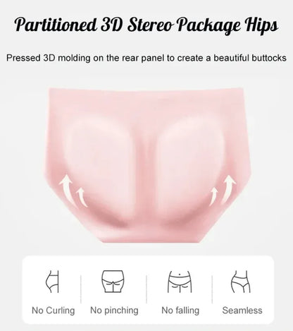 Premium Satin Antibacterial Panties Silky Skin-Loving Comfort • Odor-Control Tech • Moisture-Wicking Magic