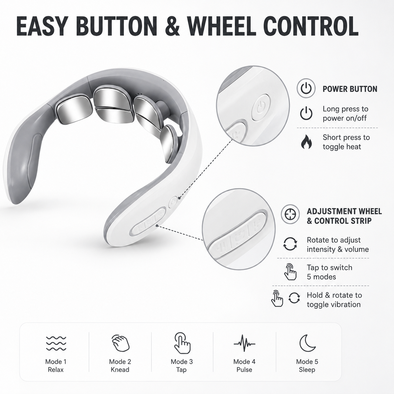 ⏳Time-Limited Special⏰Heated 4D Neck Massager / Portable 4D Neck Relaxer