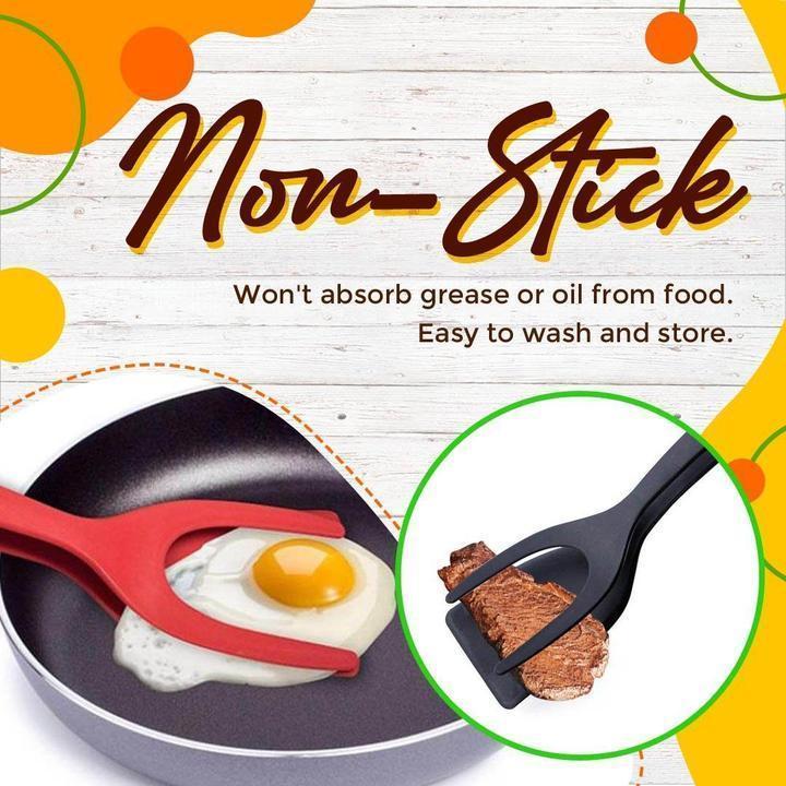 🌞Summer Hot Price Only Today🔥2 In 1 Grip Flip Tongs