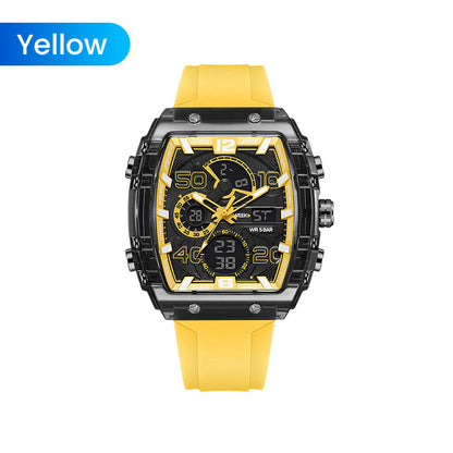 ⚡LED Backlight+Stopwatch Technique💥Smael Technology Style Digital Watch