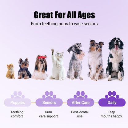 Pet Oral Repair Gel Toothbrush 🐱🐶