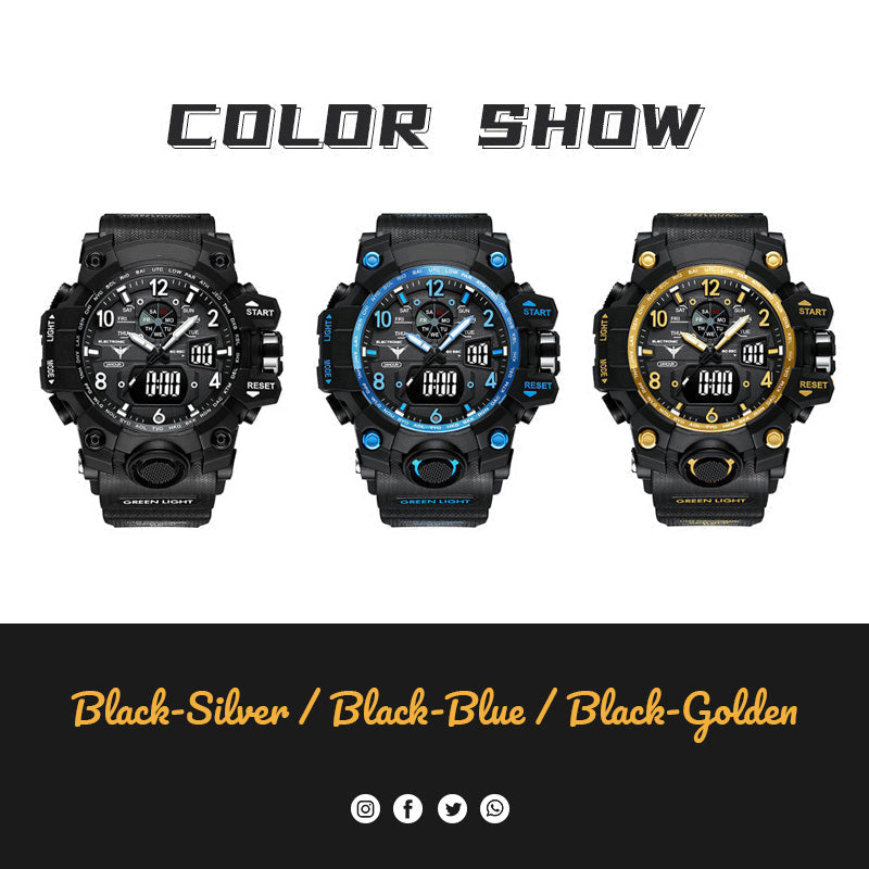 ⏳Flash Sale! 50% Off! 🔥Multifunctional Waterproof Sports Watch for Outdoor Use