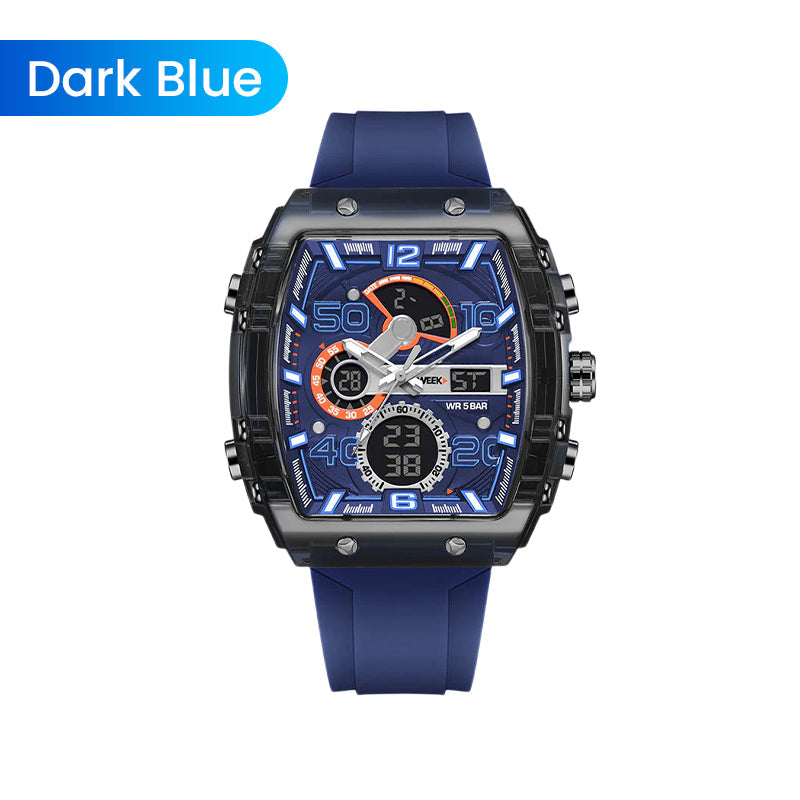 ⚡LED Backlight+Stopwatch Technique💥Smael Technology Style Digital Watch