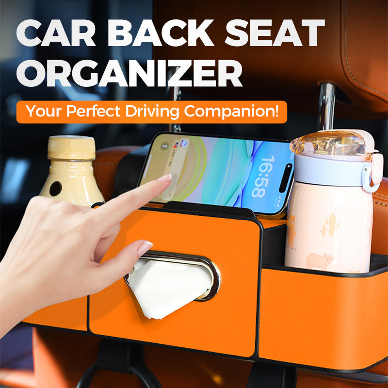 🎒 50% OFF NOW! 🚗 Car Seat Back Storage Bag – Waterproof, Multi-Pocket Design & Universal Fit ✨