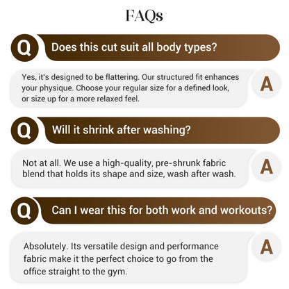 🥳2026 HOT SALE🥳💞50K+ SOLD!💥💎Men Gentlemans Business Short Sleeve Fitness T-shirt