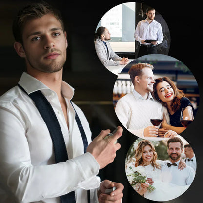 🚀Long-Lasting Pheromone Cologne for Men❤️‍🔥 - “Midnight Ember” Extrait | Oil-Based 30%+, 24-Hour Sillage, Amber-Vanilla-Spice 🌙🔥