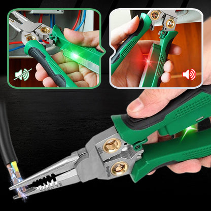🔥LAST DAY PROMOTION - 50%OFF🔥8-in-1 Multi-Functional Wire Stripper Scissors With Electrical Test