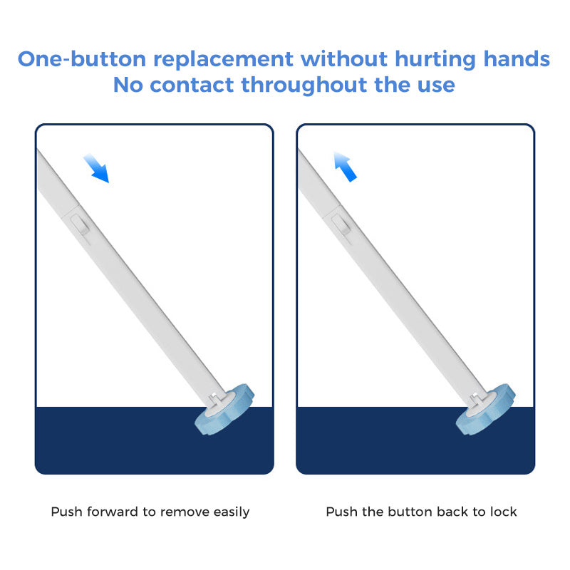 🚽 Disposable Toilet Cleaning System⚡– Hygienic One-Click Cleaning, No Residue Left, Easy to Use & Disposable 🧼