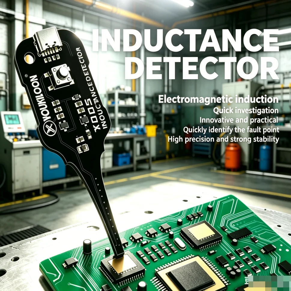 🥳2026 HOT SALE🥳💞50K+ SOLD!💡⚙️ 50% OFF! In-Circuit Inductor Tester – One-button simplicity, clear indicator. Non-contact, rapid diagnosis. A must-have for electronics repair. 📟🕊️