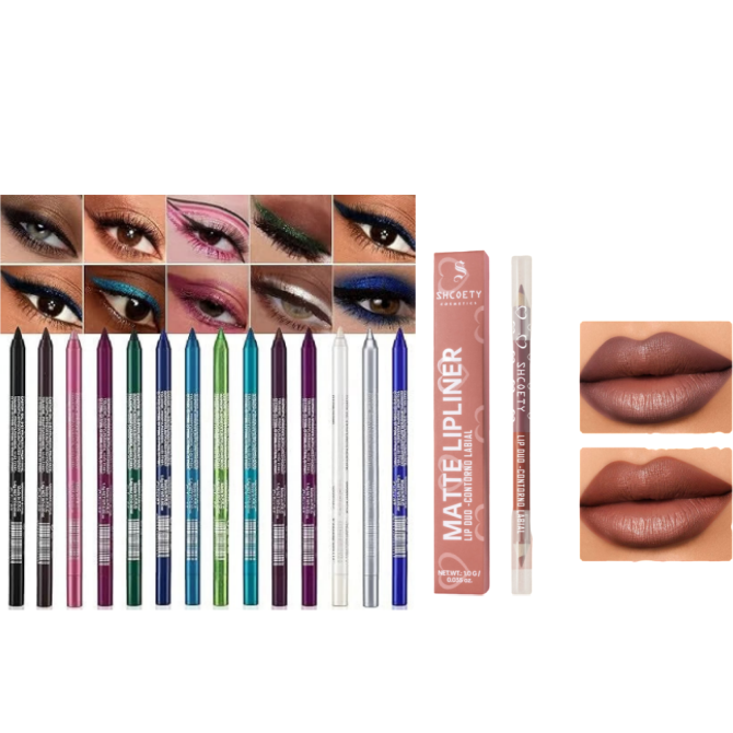 🥳2026 HOT SALE🥳💞50K+ SOLD!💥💎Sparkling Gel Eyeliner Collection – 14 waterproof, pearl & metallic shades to play with. One-stroke intensity, all-day wear. 🌈💫