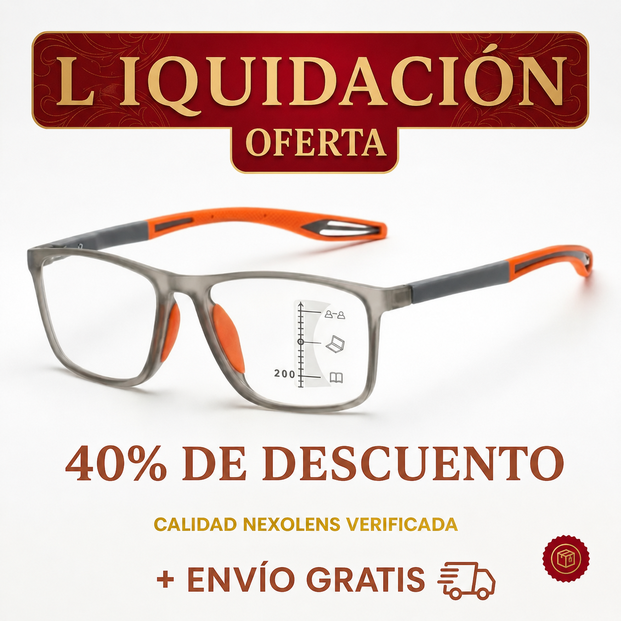 Nexolens - Gafas de Lectura Inteligentes y Confort Visual (Regalo Gratis)