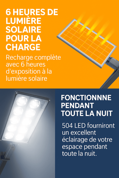 Lámpara LED de exterior SolarGuard