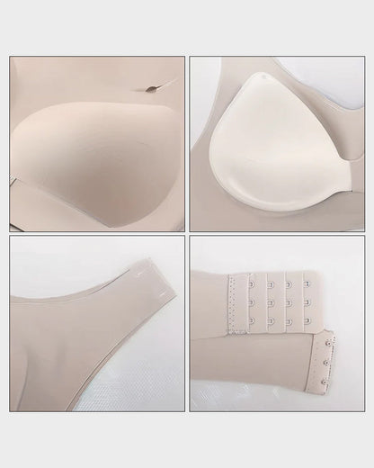 ⏰Front Closure Cross-Back Wireless Posture Bra