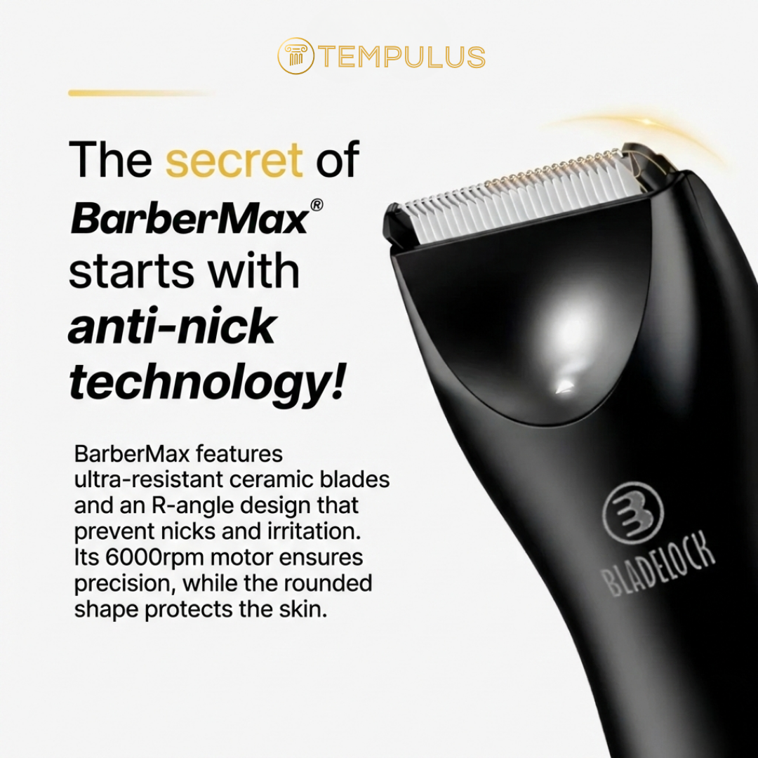 BarberMax® – Recortador íntimo profesional