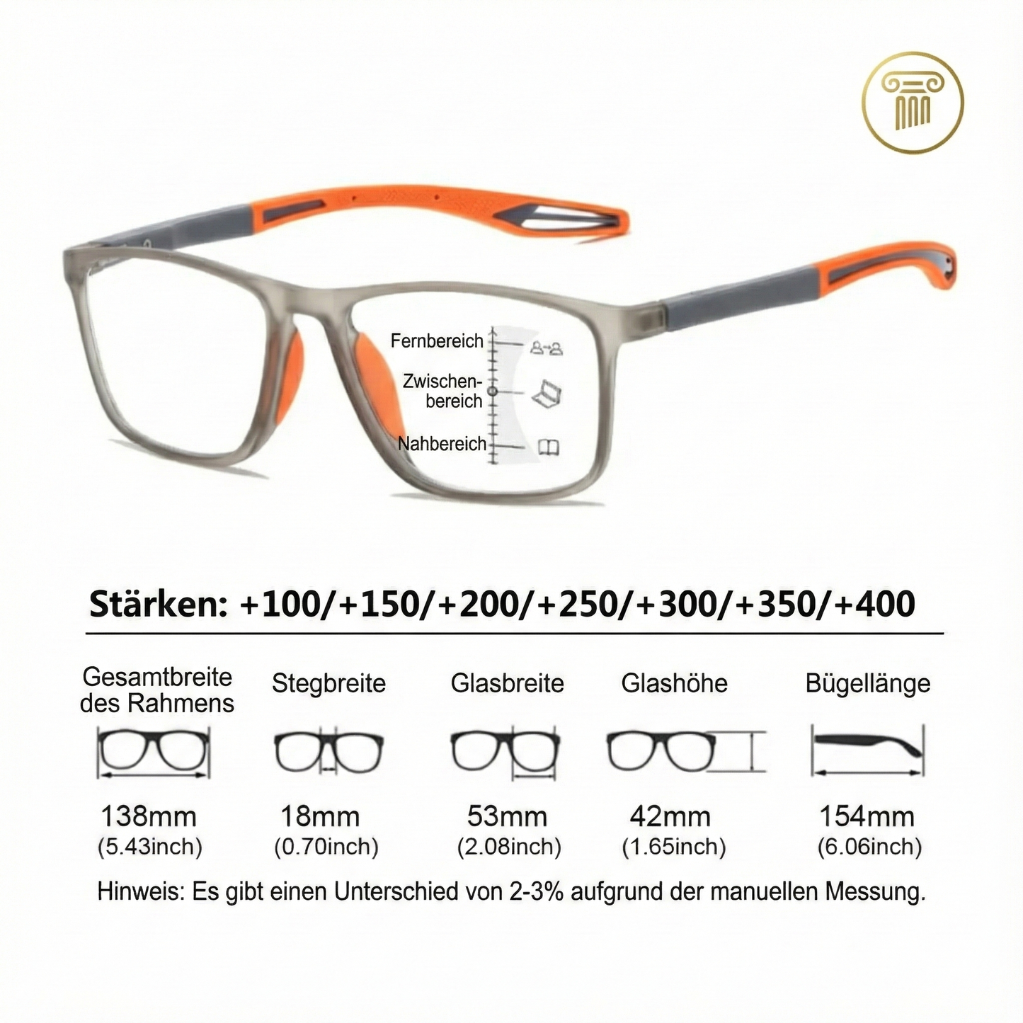 Gafas VariSync™ de lectura progresivas adaptables + Regalo (Tecnología adaptable)