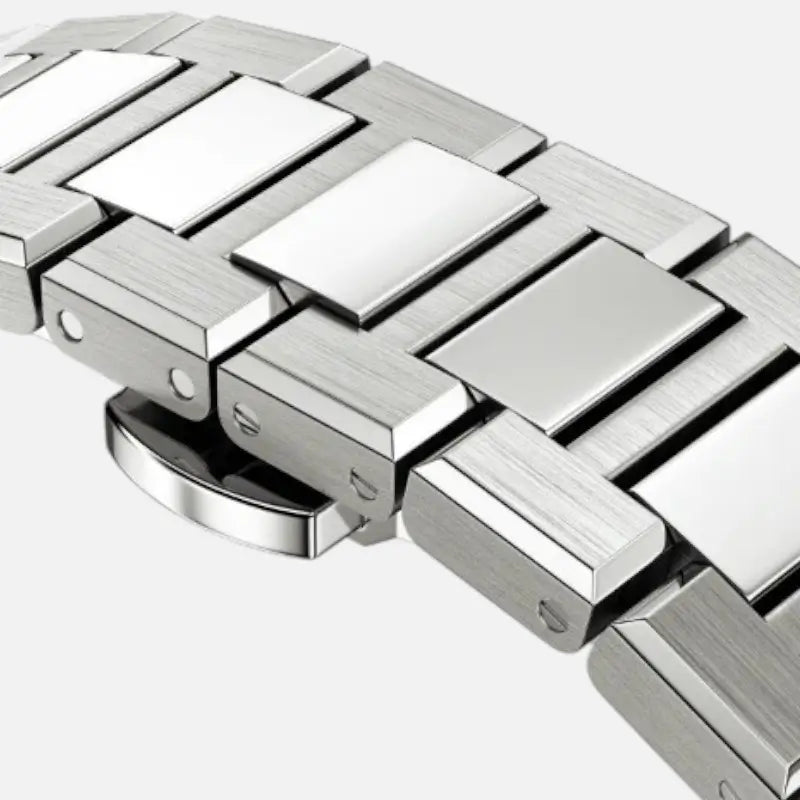 Skeleton Hollow Men Automatic Mechanical Watch Steampunk Sliver Blue Full Steel Waterproof Wrist Watches Male Mechanism Clock