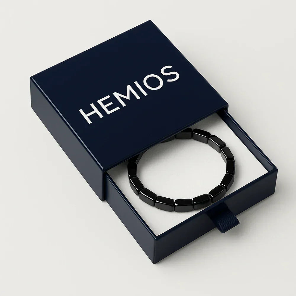 Pulsera de hematita Hemios® [Compra 1 y llévate 1 GRATIS]