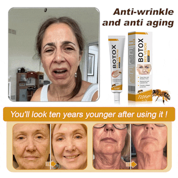 (Made and Shipped from USA) 🧑‍⚕️TLOPA® Botox Bee Venom Wrinkle Removal Cream🔥
