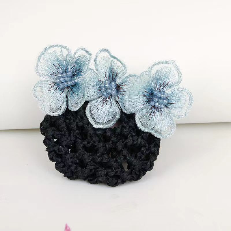 Flower Design Detachable Hairnet Barrette（Buy 1 Get 1 Free）