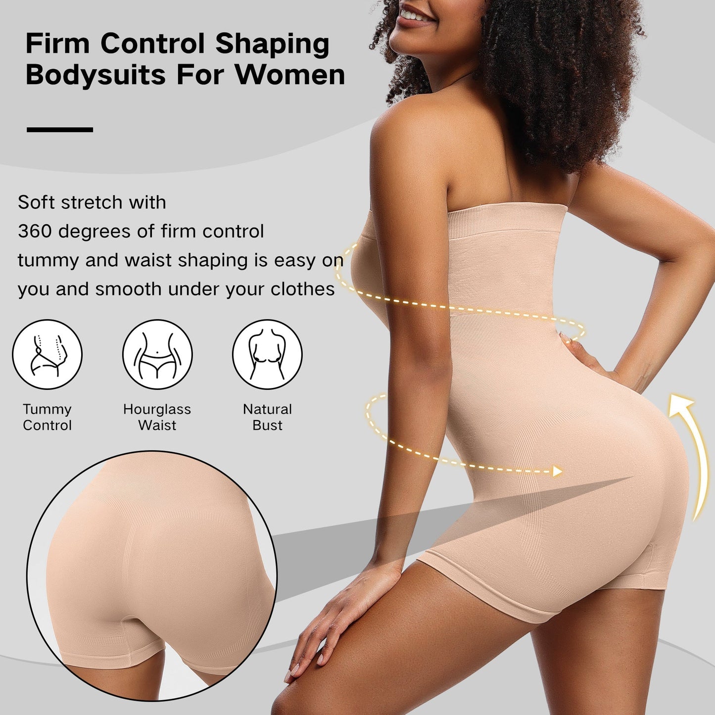 ✨ Hot Sale 50% OFF✨ Strapless Bodysuit Shapewear