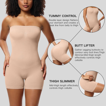 ✨ Hot Sale 50% OFF✨ Strapless Bodysuit Shapewear