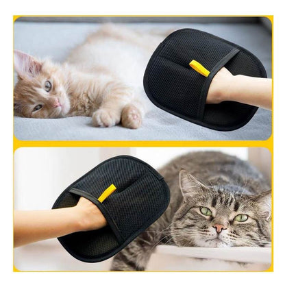 🔥2026 Hot Sale 40% OFF⚡ 50K+ SOLD! 🎁Reusable Electrostatic Pet Hair Removal Glove - Works on Clothes, Couch, Car & All Fabric Surfaces